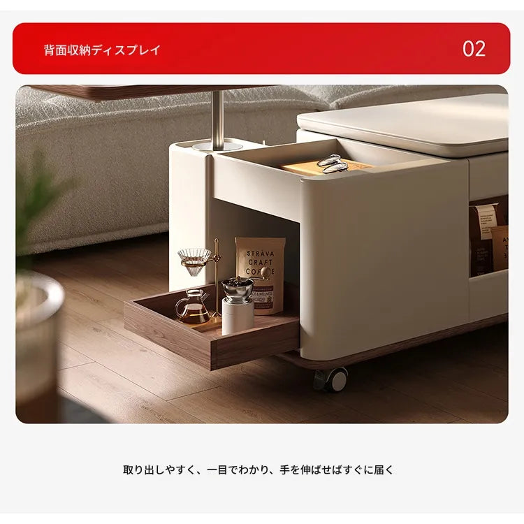 センターテーブル ブラウン ブラック セラミック 中密度繊維板 hqm-3228