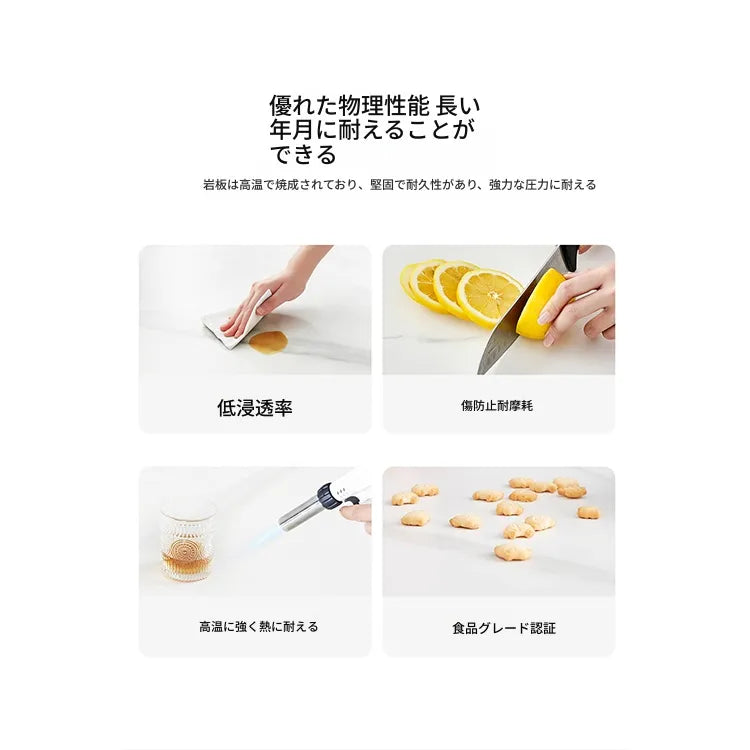 センターテーブル ブラウン ブラック セラミック 中密度繊維板 hqm-3228