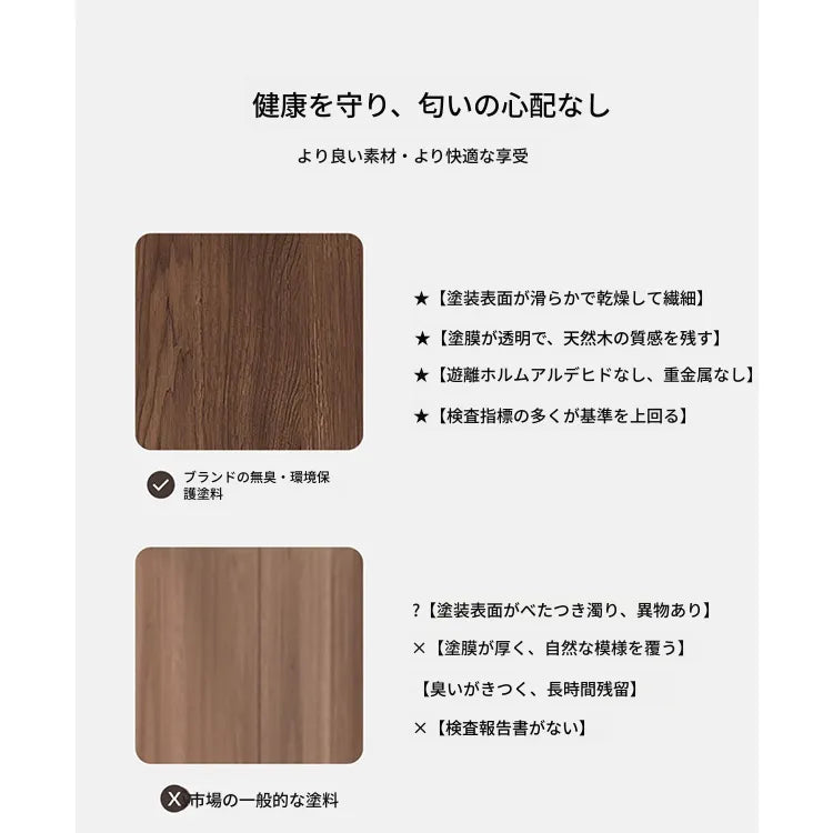 テーブル ブラウン 多層板 hqm-3230