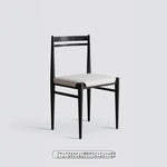 チェア ホワイト イエロー ブラック ブラウン アッシュ材 綿麻 シェニール 合皮 hqm-3234