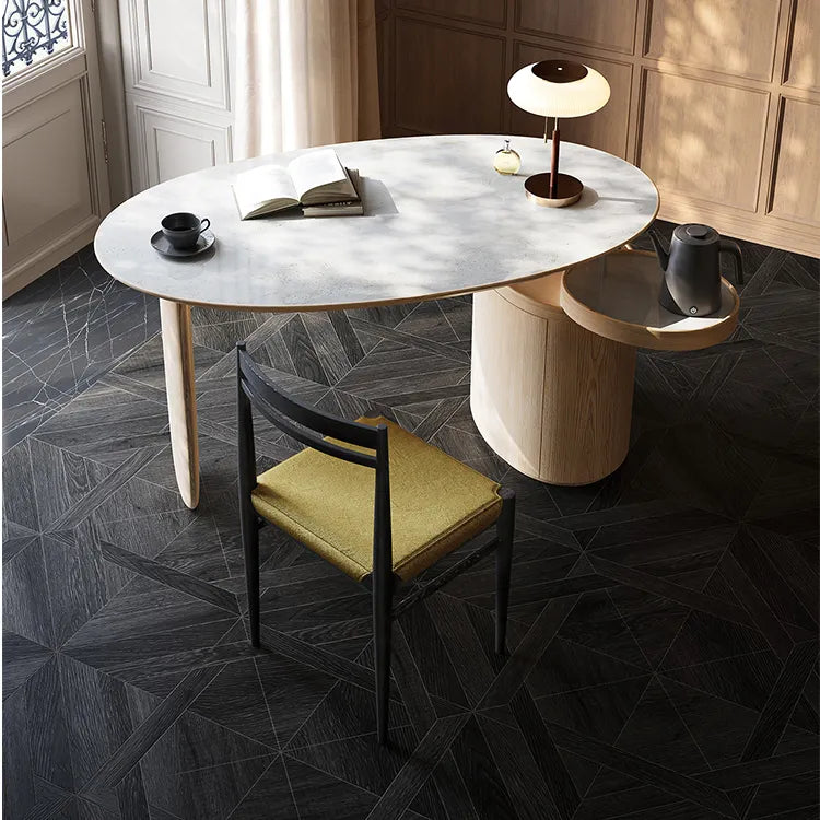 チェア ホワイト イエロー ブラック ブラウン アッシュ材 綿麻 シェニール 合皮 hqm-3234