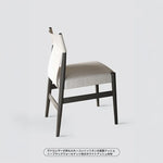 チェア ホワイト イエロー ブラック ブラウン アッシュ材 綿麻 シェニール 合皮 hqm-3234