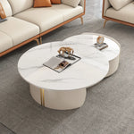 センターテーブル カラー1 セラミック パイン 中密度繊維板 hqm-3236