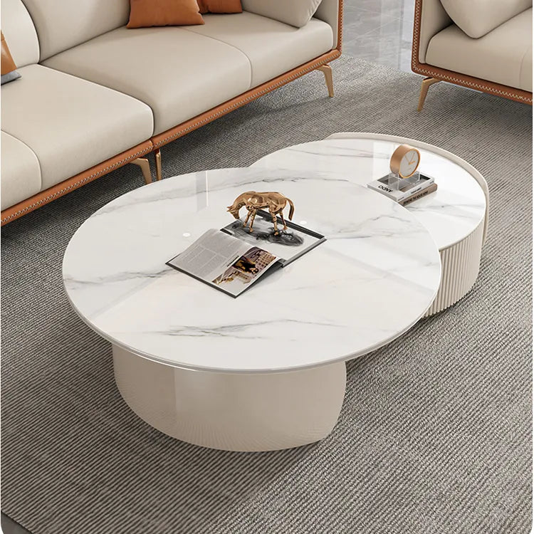 センターテーブル カラー1 セラミック パイン 中密度繊維板 hqm-3236