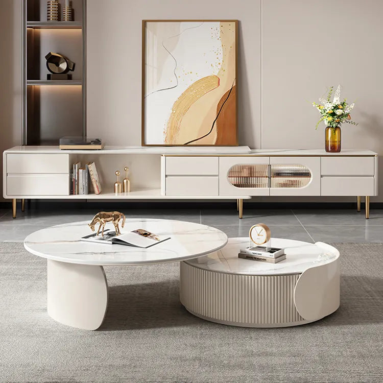 センターテーブル カラー1 セラミック パイン 中密度繊維板 hqm-3236