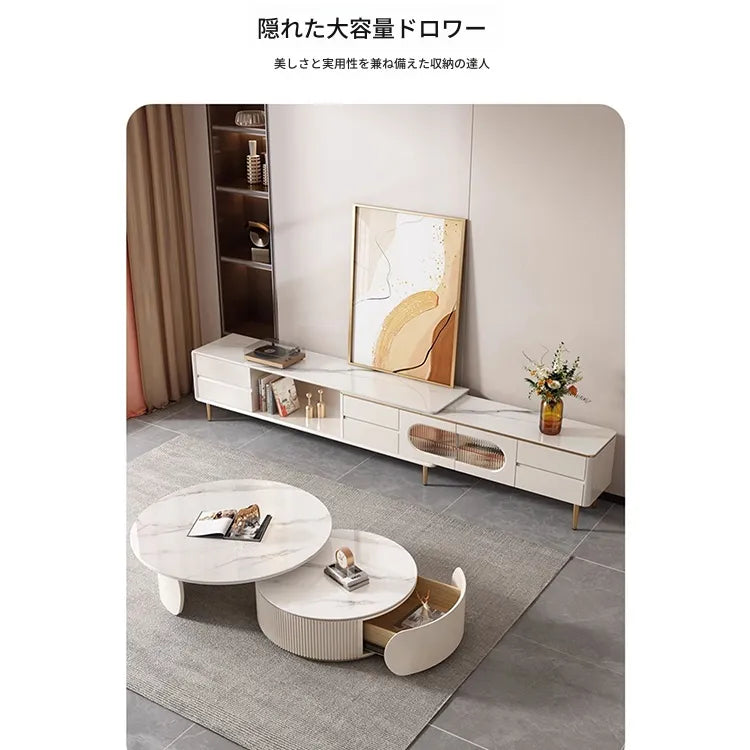 センターテーブル カラー1 セラミック パイン 中密度繊維板 hqm-3236