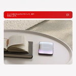 センターテーブル ダークブラウン/ベージュ アクリル アッシュ材 セラミック 中密度繊維板 hqm-3238