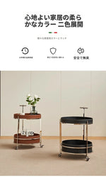 スタイリッシュなステンレス製センターテーブル | 合成皮革仕上げ | モダンインテリアにぴったりのサイドテーブル hqy-5203