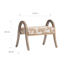 アッシュ材スツール|スタイリッシュな座り心地とモダンデザインでリラックスタイムを演出 hrn-5252