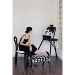 アッシュ材スツール|スタイリッシュな座り心地とモダンデザインでリラックスタイムを演出 hrn-5252