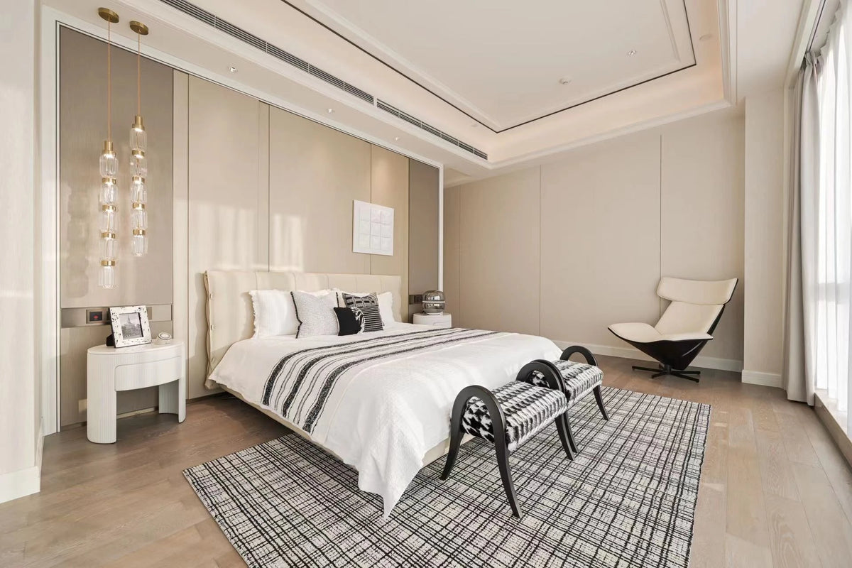 アッシュ材スツール|スタイリッシュな座り心地とモダンデザインでリラックスタイムを演出 hrn-5252