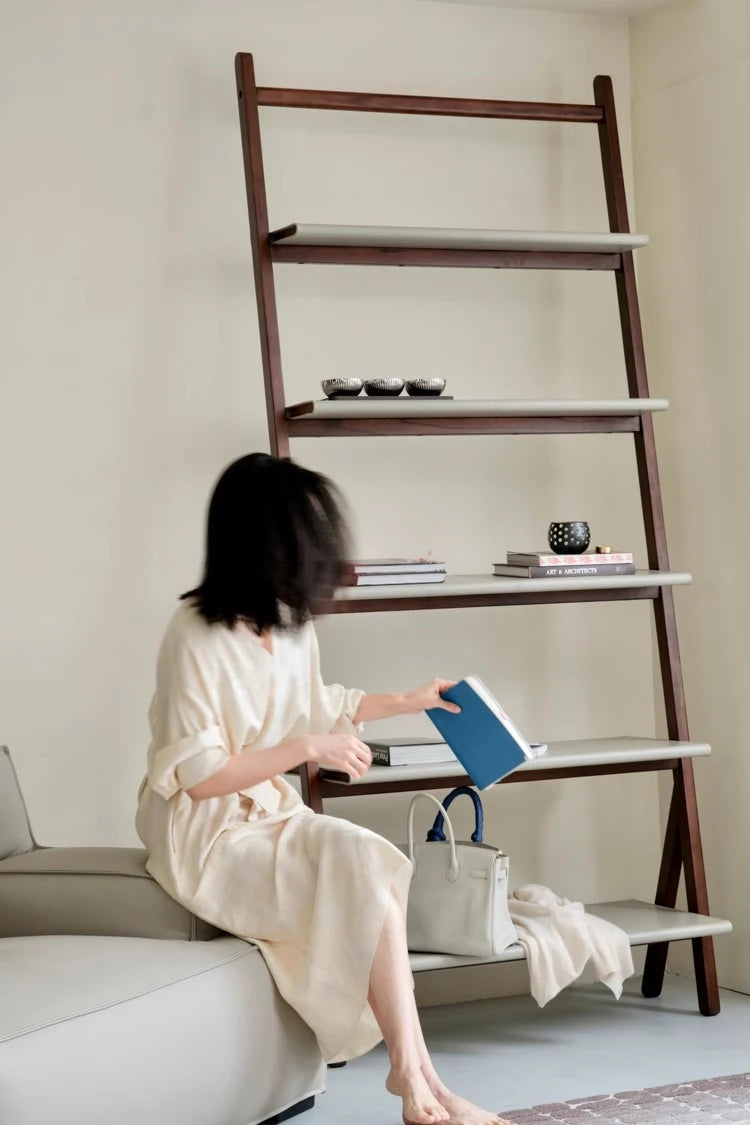 ハイエンドな合成皮革スツール|無垢材のデザイン座椅子|インテリアアクセントに最適! hrn-5254