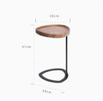 アッシュ材とスチール製のスタイリッシュセンターテーブル - モダンなリビングにぴったり! hrn-5255