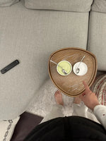 アッシュ材とスチール製のスタイリッシュセンターテーブル - モダンなリビングにぴったり! hrn-5255