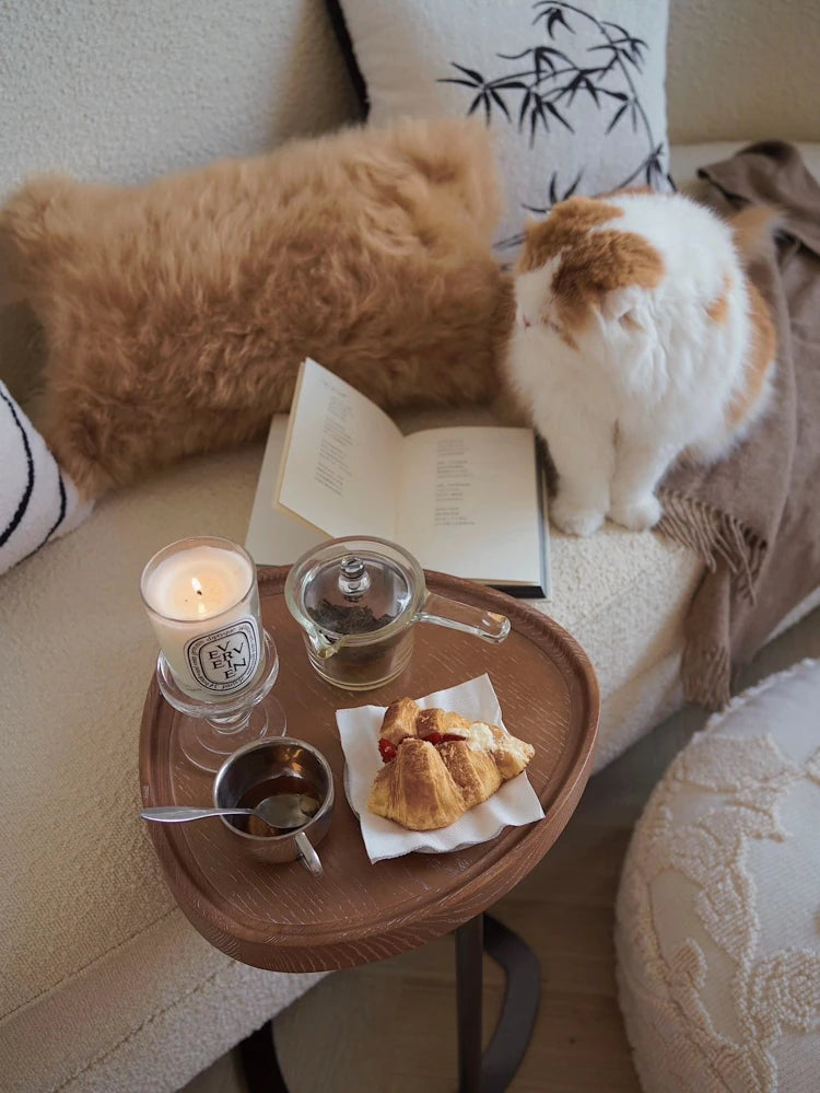 アッシュ材とスチール製のスタイリッシュセンターテーブル - モダンなリビングにぴったり! hrn-5255