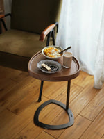 アッシュ材とスチール製のスタイリッシュセンターテーブル - モダンなリビングにぴったり! hrn-5255