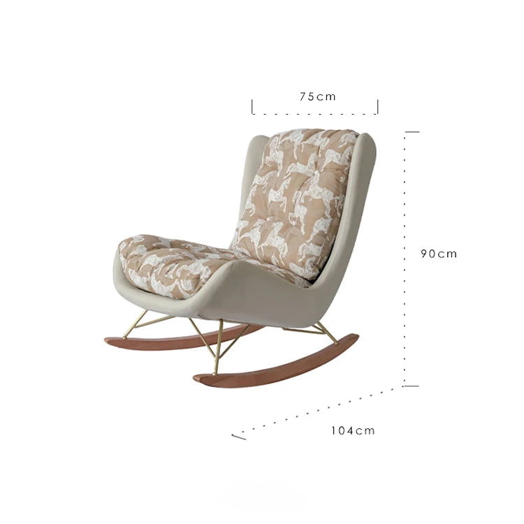 ダウンと絹綿の贅沢な触感!ケヤキ&アイアン製デザインチェア - リラックス空間を演出するモダンインテリア hrn-5256