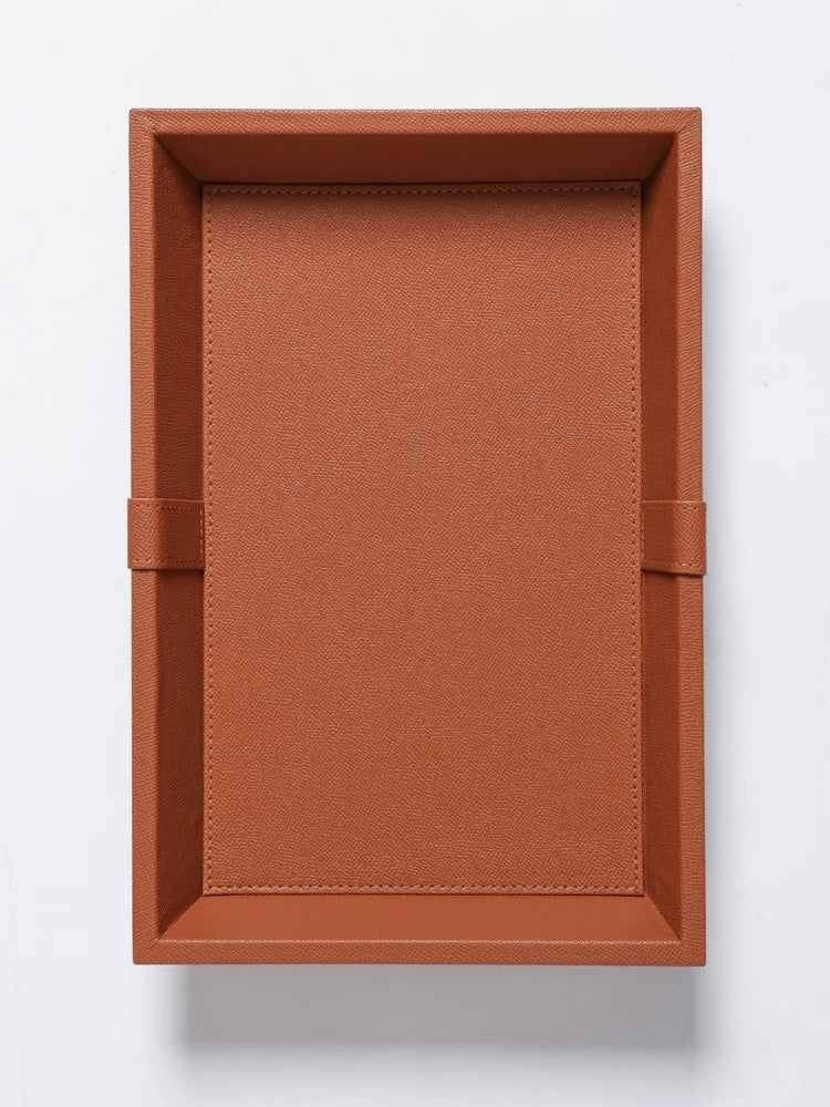 アッシュ材多層板製 シックな合成皮革テーブル - スタイリッシュなインテリアに最適なアイテム hrn-5260