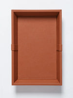 アッシュ材多層板製 シックな合成皮革テーブル - スタイリッシュなインテリアに最適なアイテム hrn-5260