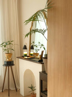 ケヤキガラスの洗練されたアンティークスタイルミラー - 美しいインテリアのアクセントに最適! hrn-5261