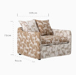 パイン材使用!ダウンとシリコンフィルの極上チェア - 快適さを追求したおしゃれなデザイン hrn-5264