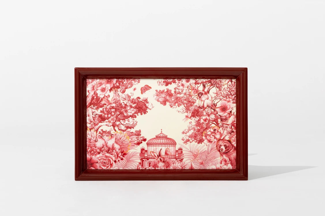 美しいカバノキ製センターテーブル - シックなデザインと優雅な花柄でリビングを彩る hrn-5266