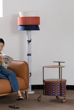 おしゃれなPUレザーとステンレス製センターテーブル|ウォールナットデザインでインテリアをアップデート! hrn-5267