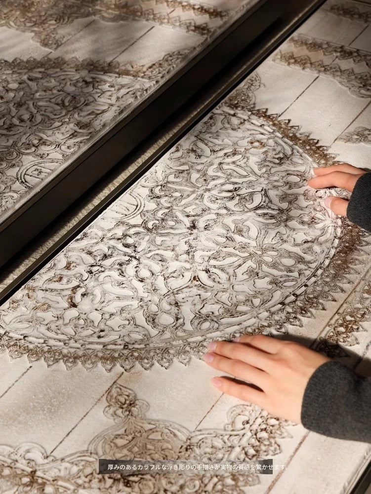 おしゃれなPUレザーとステンレス製センターテーブル|ウォールナットデザインでインテリアをアップデート! hrn-5267