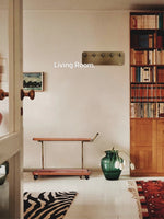 レトロな銅とオーク製カート | 中世リイシューシリーズ | おしゃれなインテリアトレイ hrn-5272