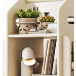 無垢材使用のスタイリッシュラック|収納力抜群のおしゃれな本棚│リビング・オフィスに最適 hrvr-5081