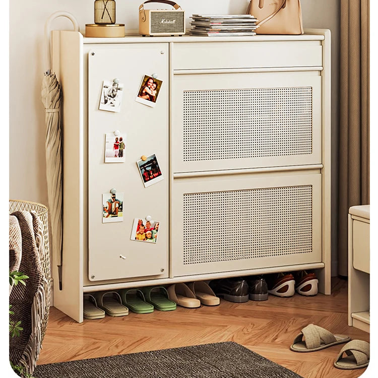 無垢材製のスタイリッシュキャビネット - 多層板仕上げで機能的な収納スペースを提供! hrvr-5082