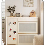 無垢材製のスタイリッシュキャビネット - 多層板仕上げで機能的な収納スペースを提供! hrvr-5082