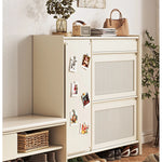 無垢材製のスタイリッシュキャビネット - 多層板仕上げで機能的な収納スペースを提供! hrvr-5082