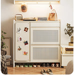 無垢材製のスタイリッシュキャビネット - 多層板仕上げで機能的な収納スペースを提供! hrvr-5082