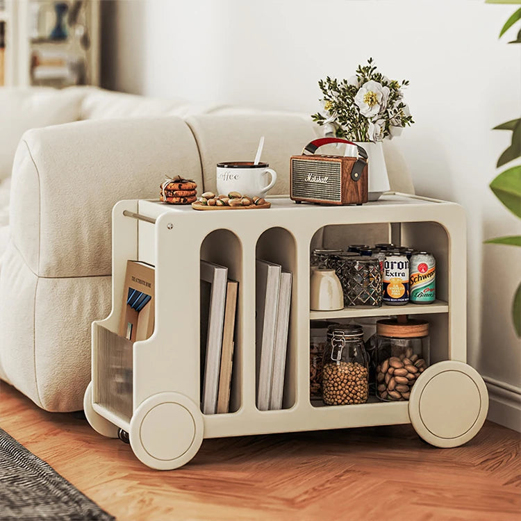 無垢材セラミックガラス製センターテーブル - スタイリッシュな収納付き多機能デザイン hrvr-5083