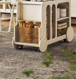 無垢材セラミックガラス製センターテーブル - スタイリッシュな収納付き多機能デザイン hrvr-5083