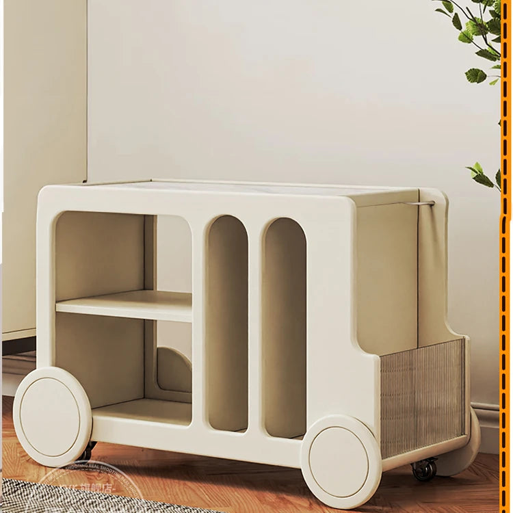 無垢材セラミックガラス製センターテーブル - スタイリッシュな収納付き多機能デザイン hrvr-5083