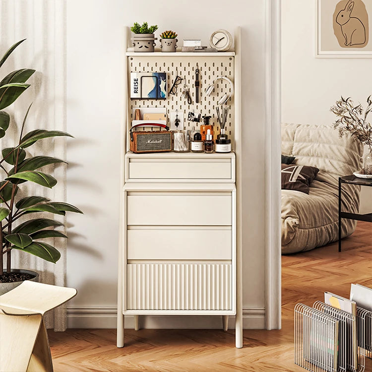 無垢材パイン使用!スタイリッシュキャビネット - 多機能収納でお部屋をスッキリ整理! hrvr-5084