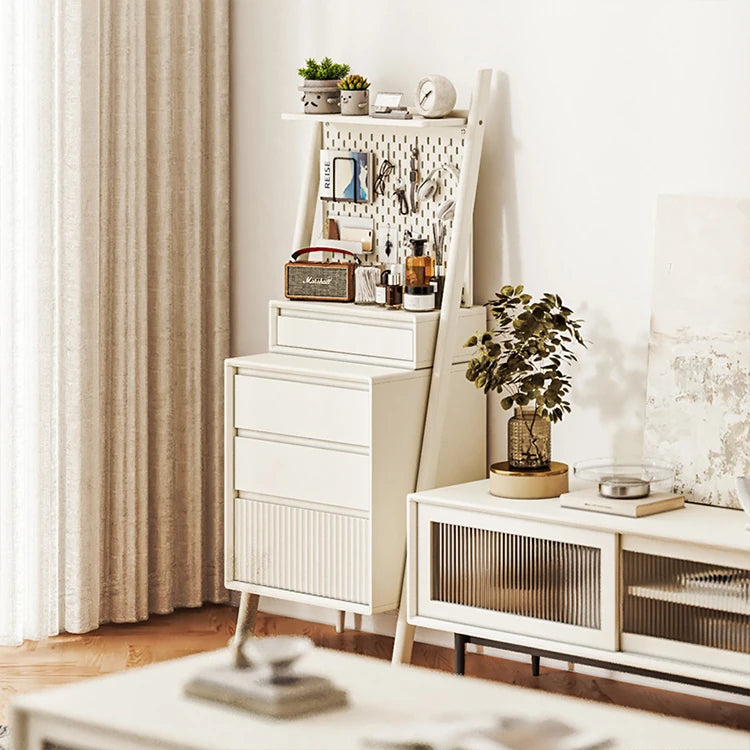 無垢材パイン使用!スタイリッシュキャビネット - 多機能収納でお部屋をスッキリ整理! hrvr-5084