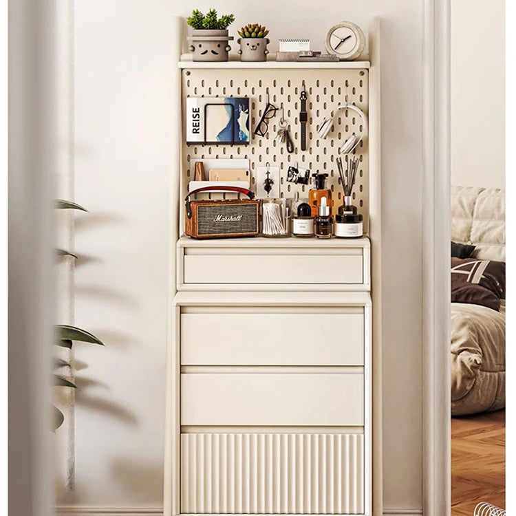 無垢材パイン使用!スタイリッシュキャビネット - 多機能収納でお部屋をスッキリ整理! hrvr-5084