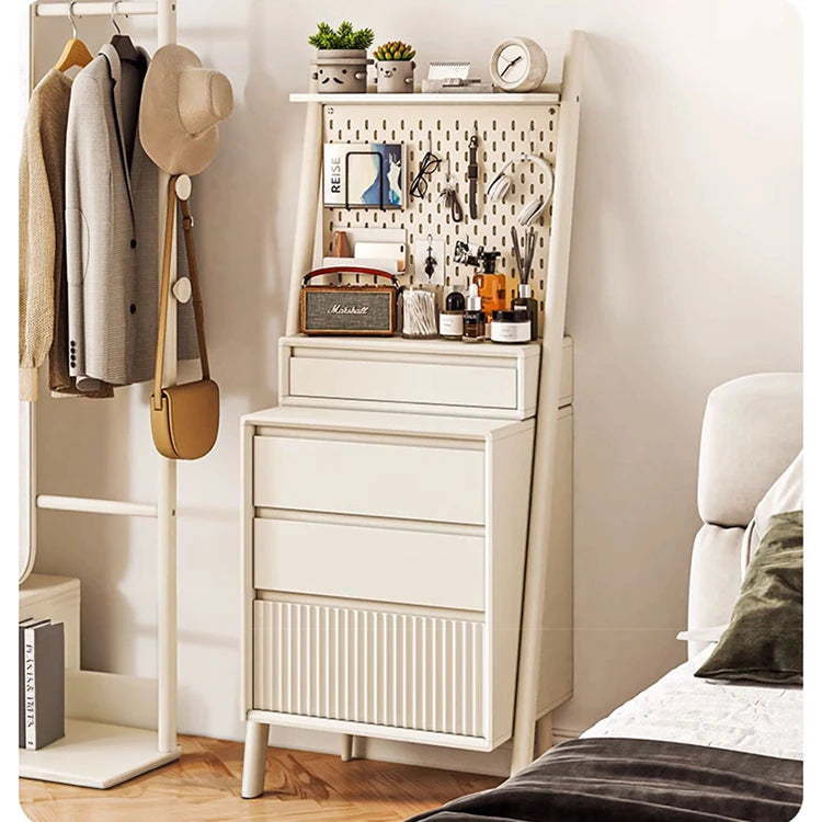 無垢材パイン使用!スタイリッシュキャビネット - 多機能収納でお部屋をスッキリ整理! hrvr-5084