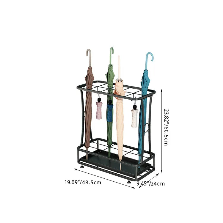 モダンなアイアン製傘立てラック|おしゃれで機能的な収納アイテム hsen-2028