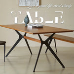 「シンプルでスタイリッシュ!アッシュ材使用の高品質テーブル」 hsg-1972