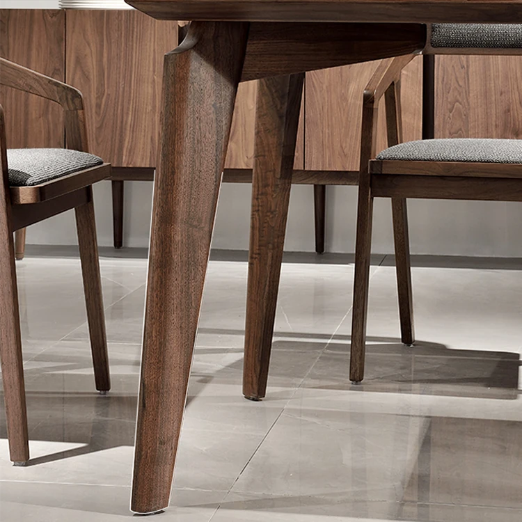 モダンデザインアッシュ材テーブル|スタイリッシュな食卓に最適 hsg-1979