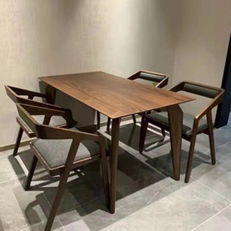 モダンデザインアッシュ材テーブル|スタイリッシュな食卓に最適 hsg-1979