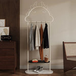 ユニークなデザイン!大理石製ハンガーラックでお部屋を魅了 hsj-2267