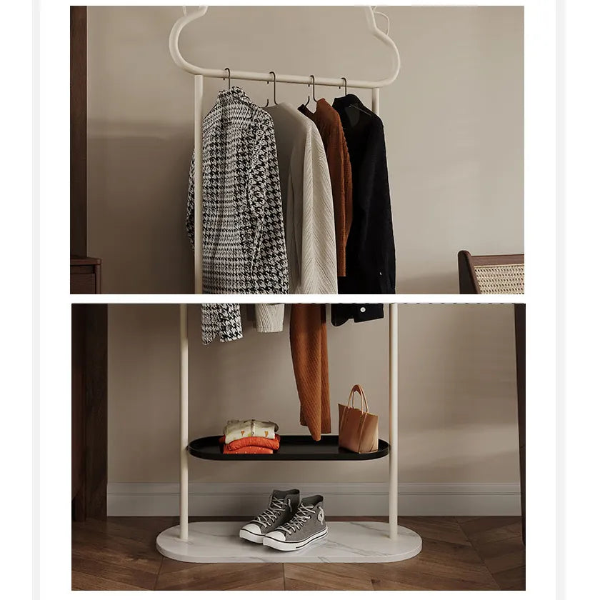 ユニークなデザイン!大理石製ハンガーラックでお部屋を魅了 hsj-2267