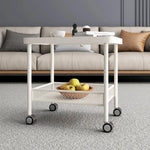 シンプルでエレガント!ガラス製おしゃれカート - モダンなインテリアに最適 hsj-2270