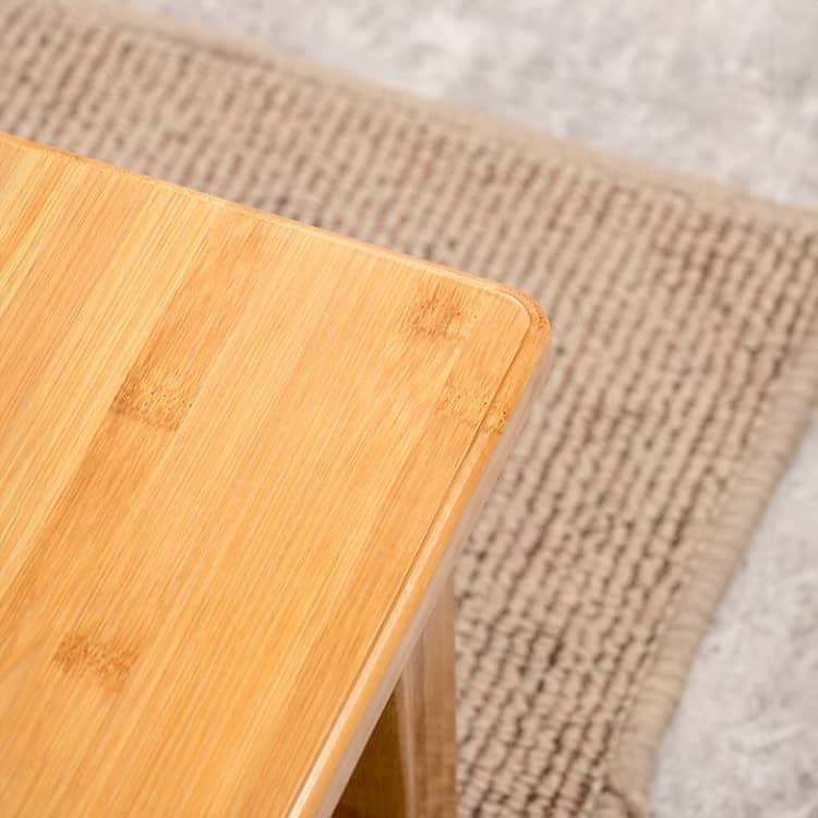 「ナチュラルな竹製センターテーブル|おしゃれなリビングを演出」 hsl-126