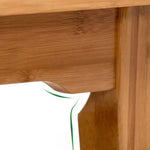 「ナチュラルな竹製センターテーブル|おしゃれなリビングを演出」 hsl-126